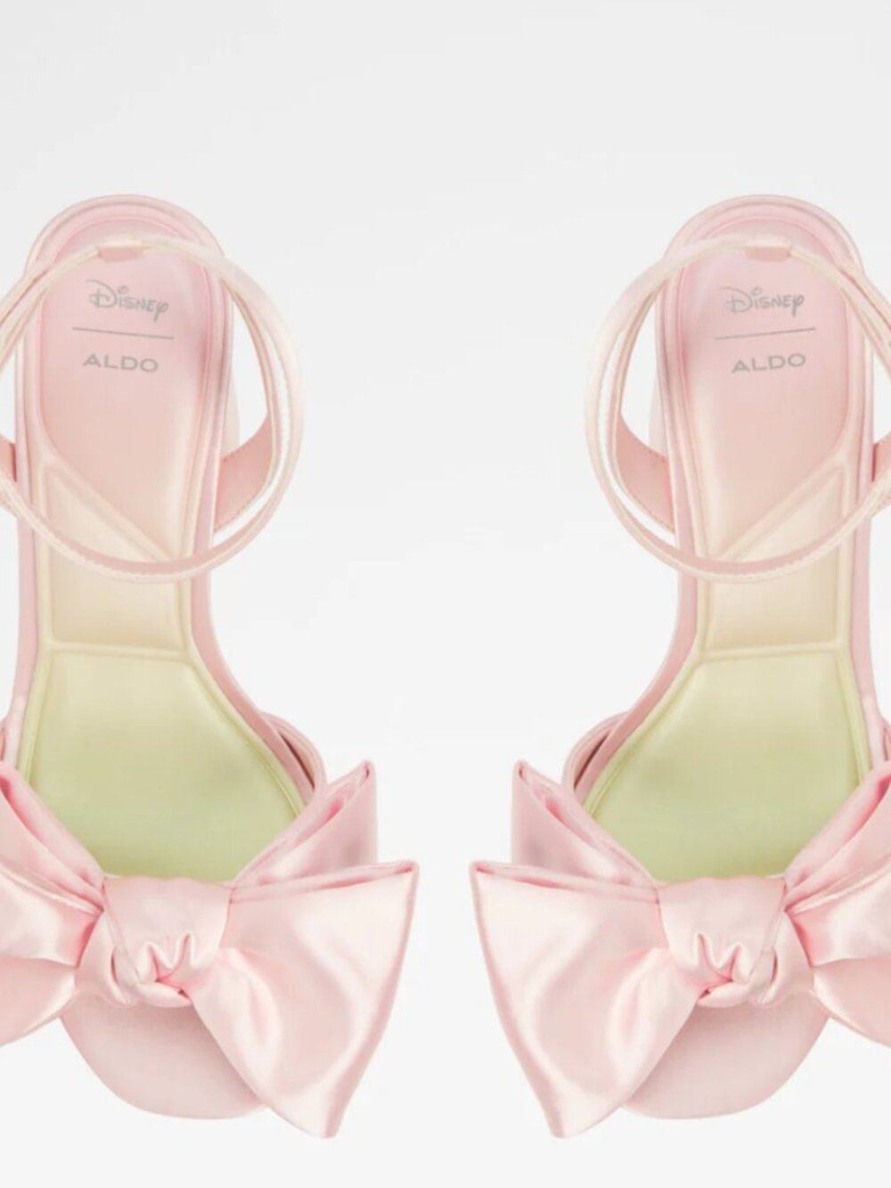 ALDO x Disney - "Stepsister" Pink Bow Heeled Sandals - Picture 7 of 7